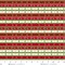 Fabric Henry Glass Red Folk Stripe Scandinavian Holiday by the Quarter Yard 3455-88